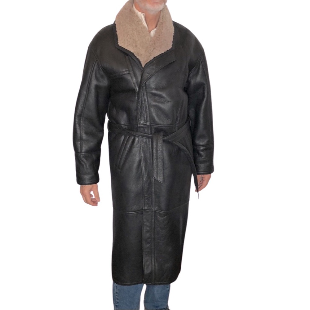 Walter Davoucci shearling coat